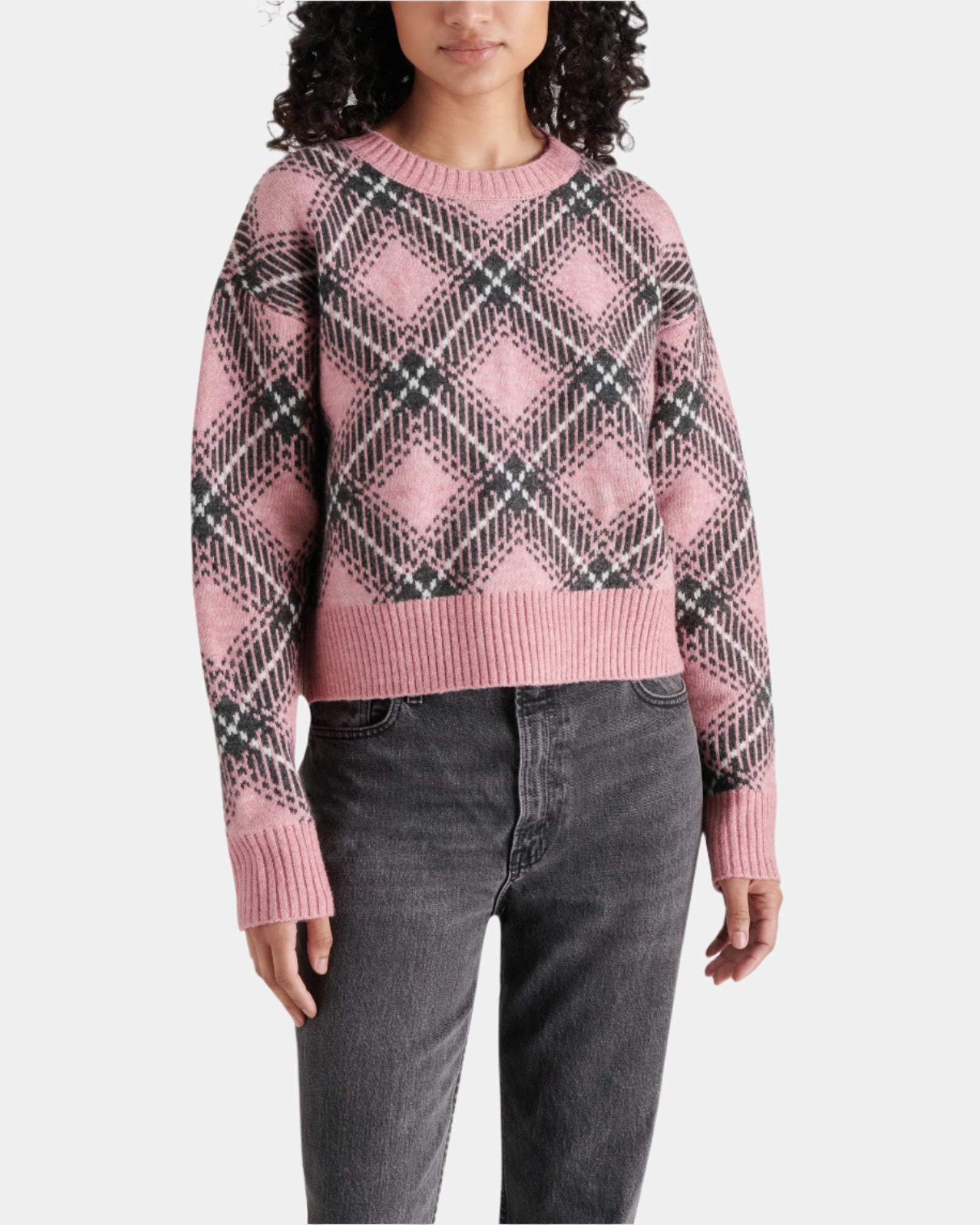 BECKA SWEATER ORCHID - Clothing - Steve Madden Canada