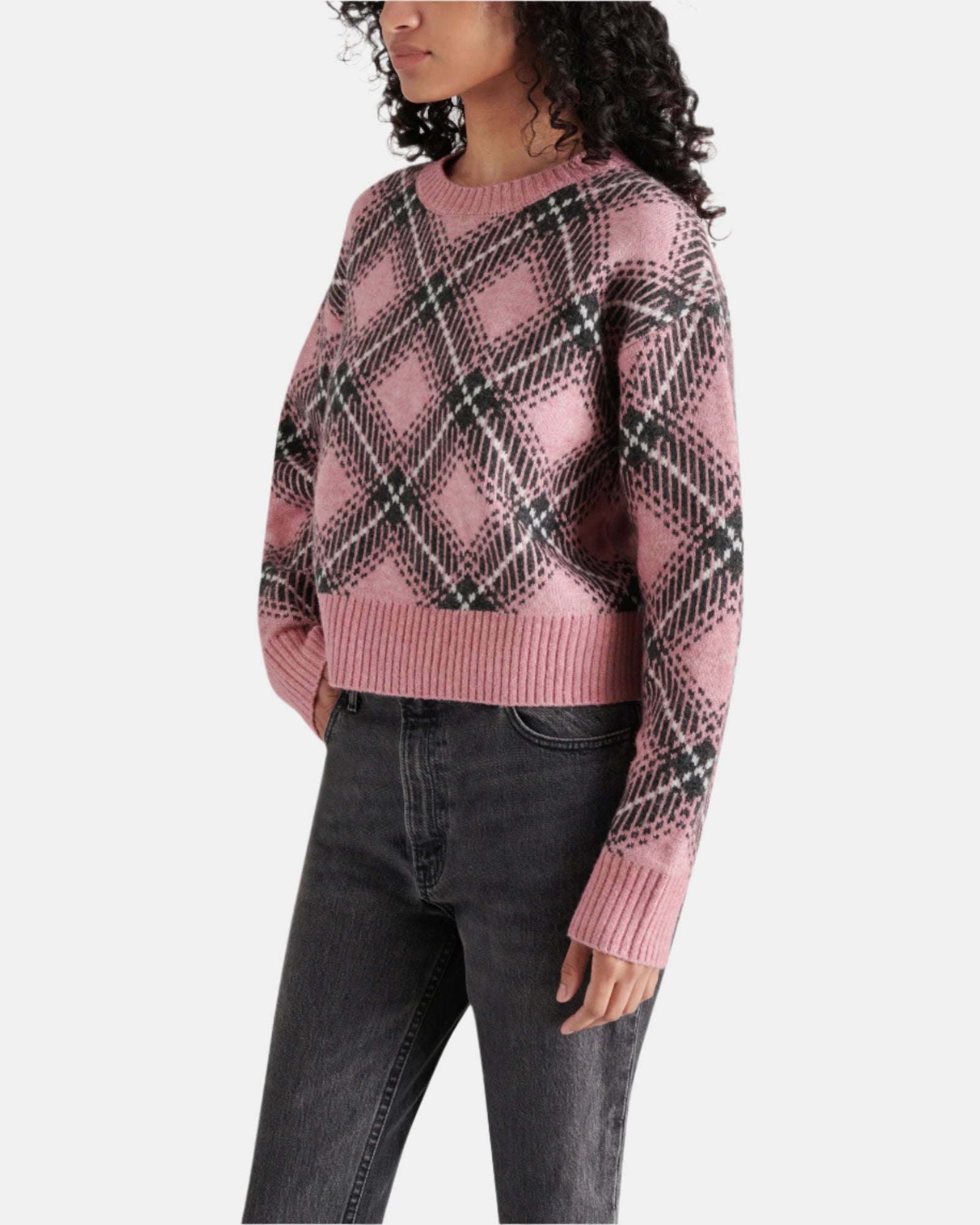 BECKA SWEATER ORCHID - Clothing - Steve Madden Canada