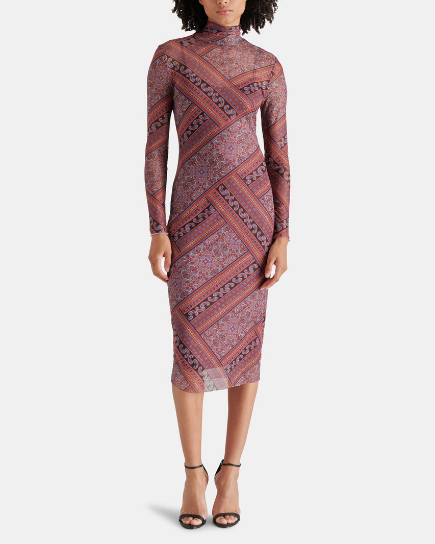 VIVIENNE DRESS MULTI - Clothing - Steve Madden Canada