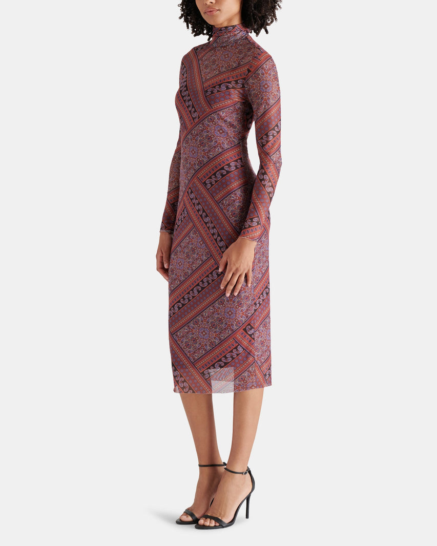 VIVIENNE DRESS MULTI - Clothing - Steve Madden Canada