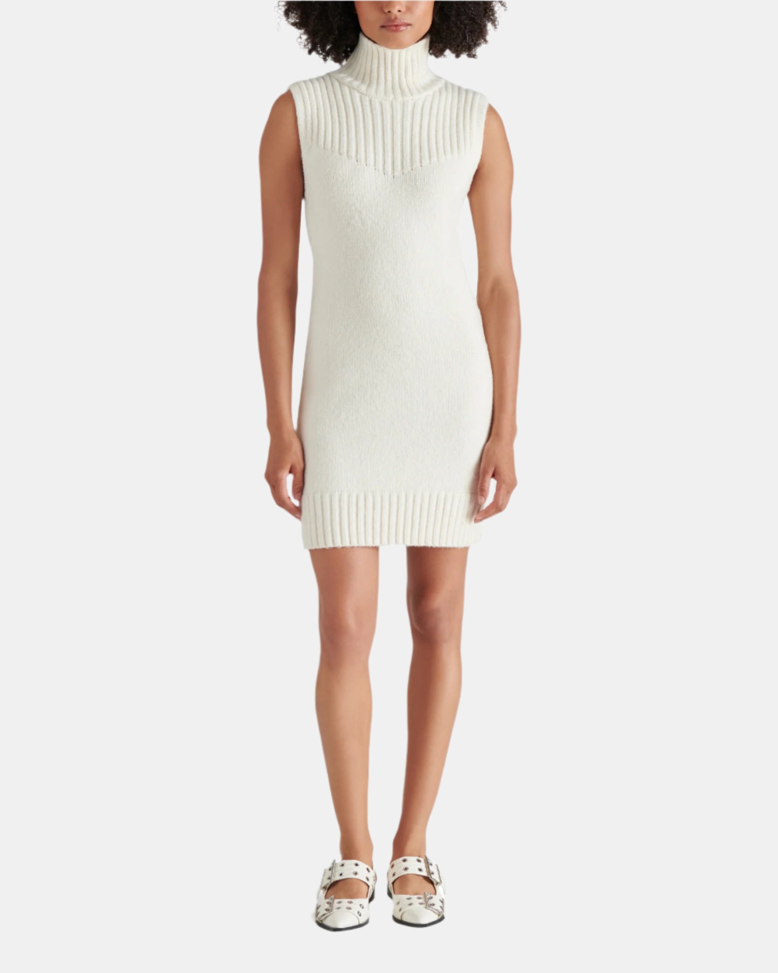 KARISSA SWEATER DRESS NATURAL - Clothing - Steve Madden Canada
