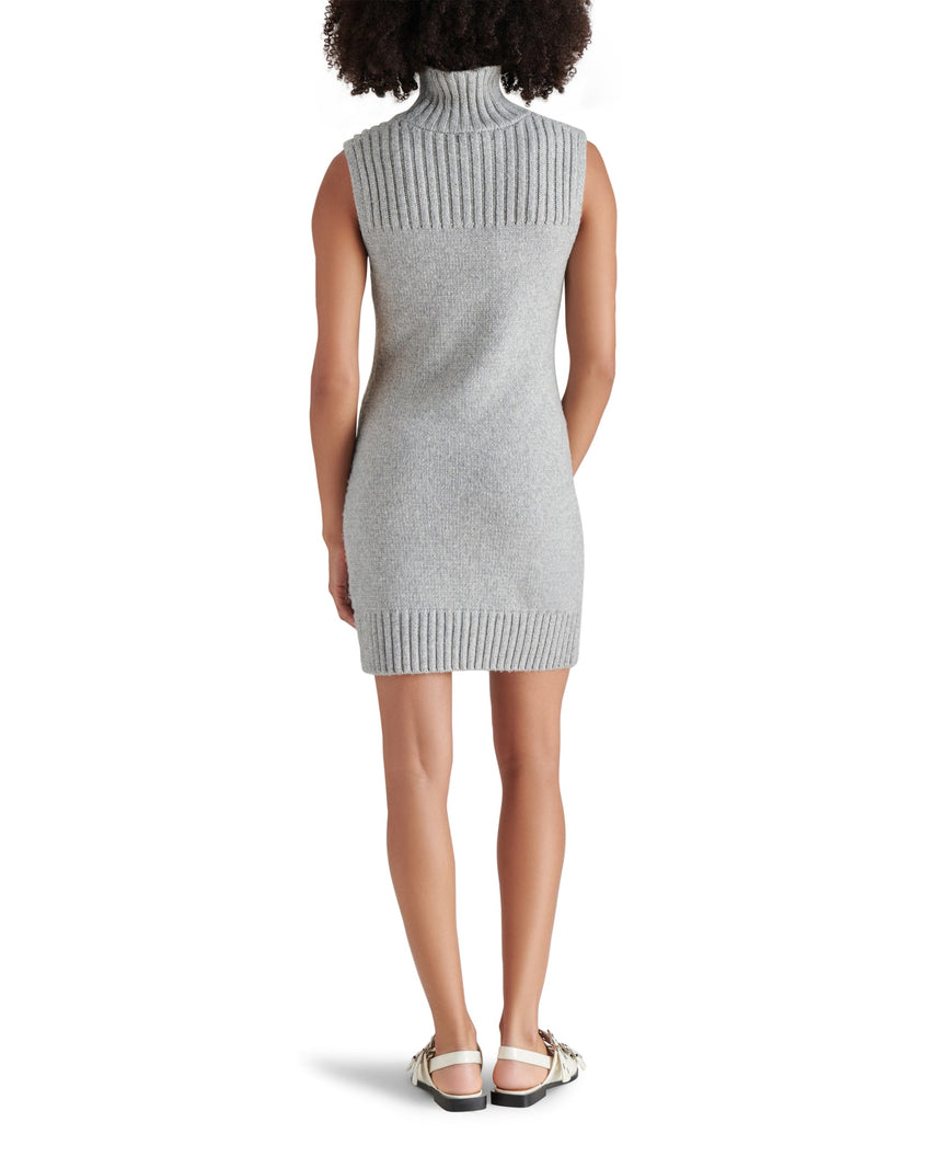 KARISSA SWEATER DRESS GREY - Clothing - Steve Madden Canada