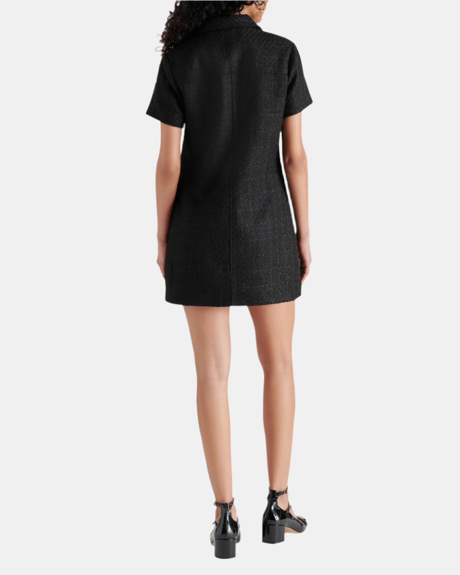 CODA DRESS BLACK - Clothing - Steve Madden Canada
