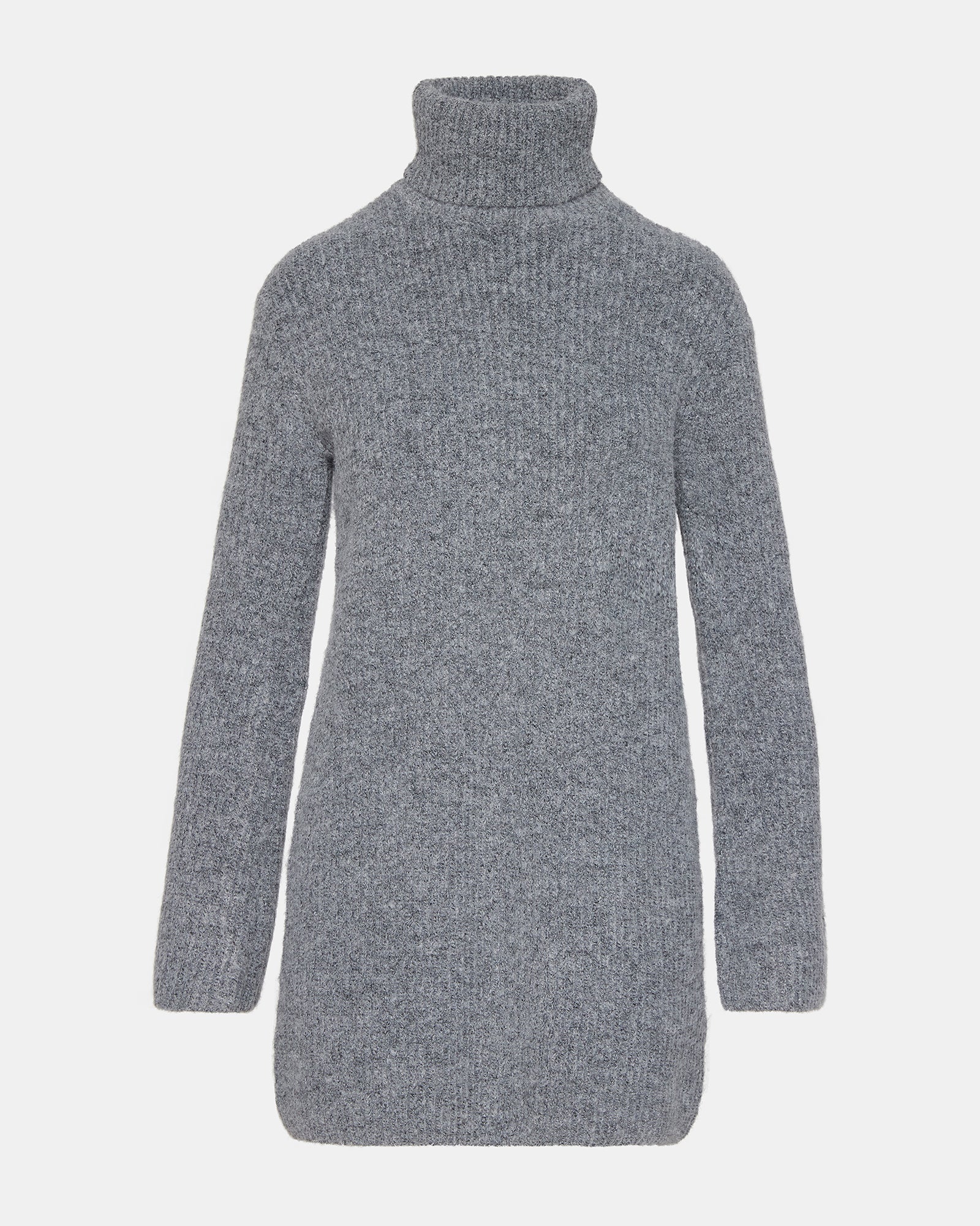 ABBIE SWEATER DRESS GREY - Clothing - Steve Madden Canada