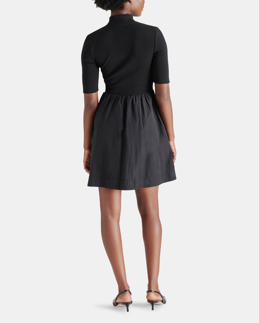 BERLINA DRESS BLACK - Clothing - Steve Madden Canada