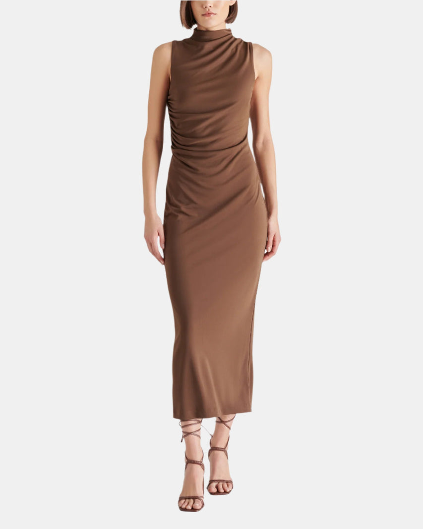 MO DRESS BROWN - Clothing - Steve Madden Canada