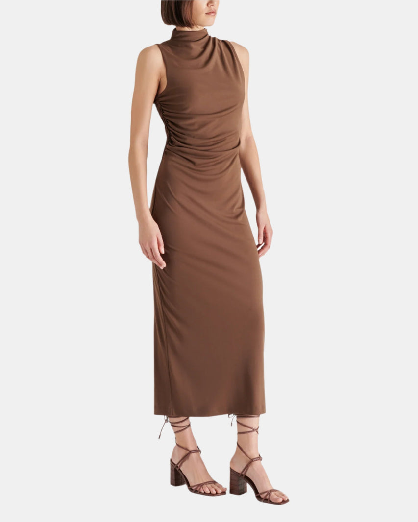 MO DRESS BROWN - Clothing - Steve Madden Canada