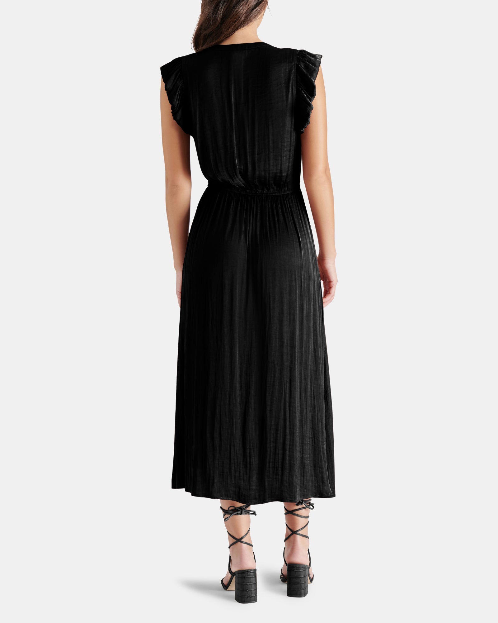 ALLEGRA DRESS BLACK - Clothing - Steve Madden Canada