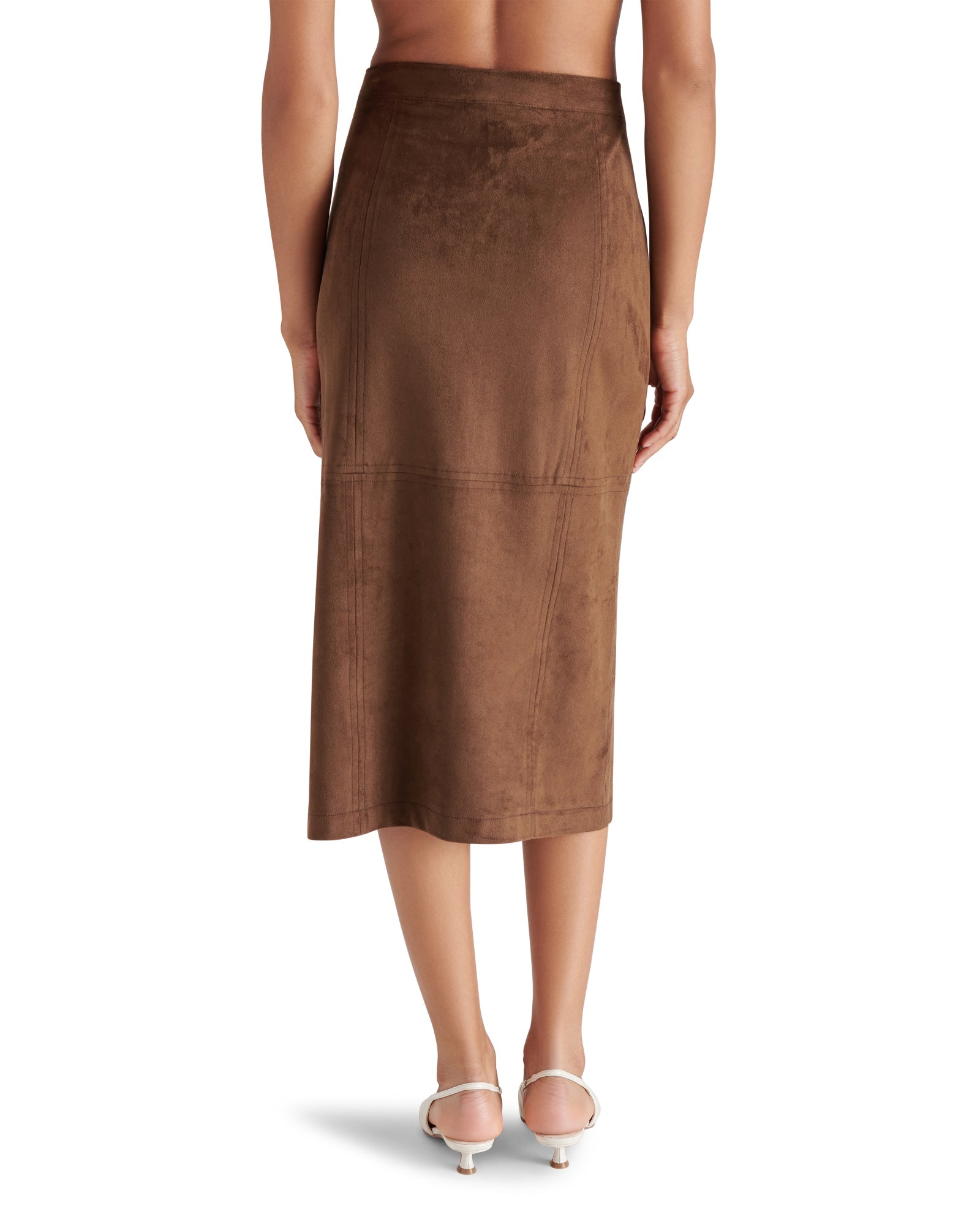 RIYA SKIRT COCOA - Clothing - Steve Madden Canada