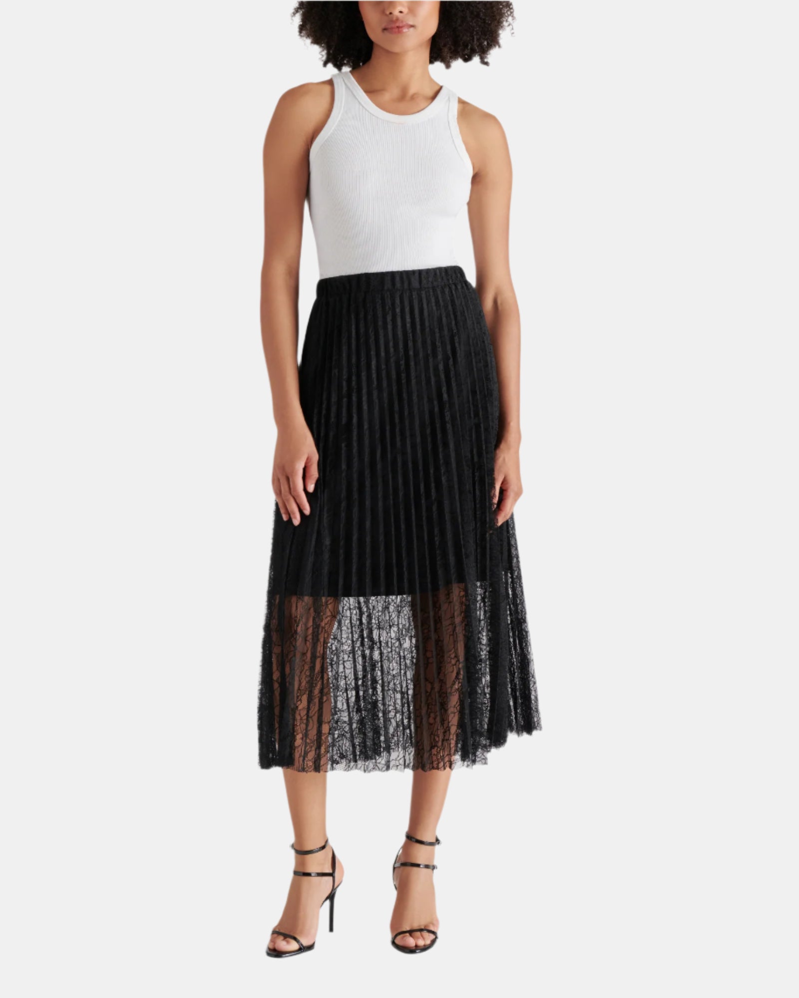 KEIRA SKIRT BLACK - Clothing - Steve Madden Canada