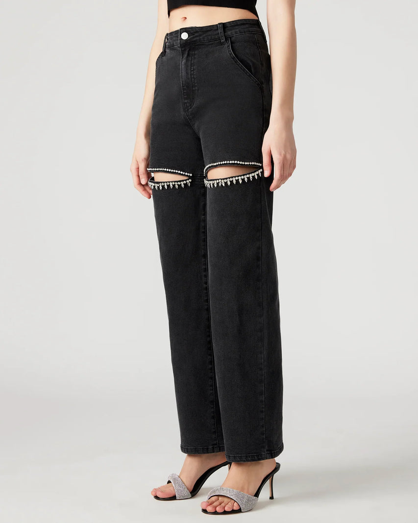TAYLOR PANT BLACK - Clothing - Steve Madden Canada