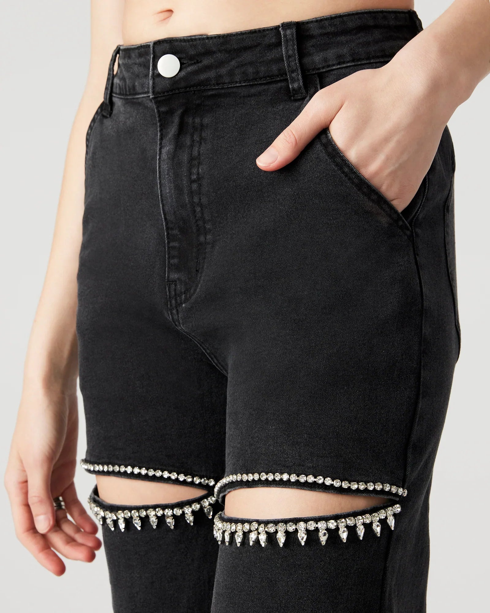TAYLOR PANT BLACK - Clothing - Steve Madden Canada