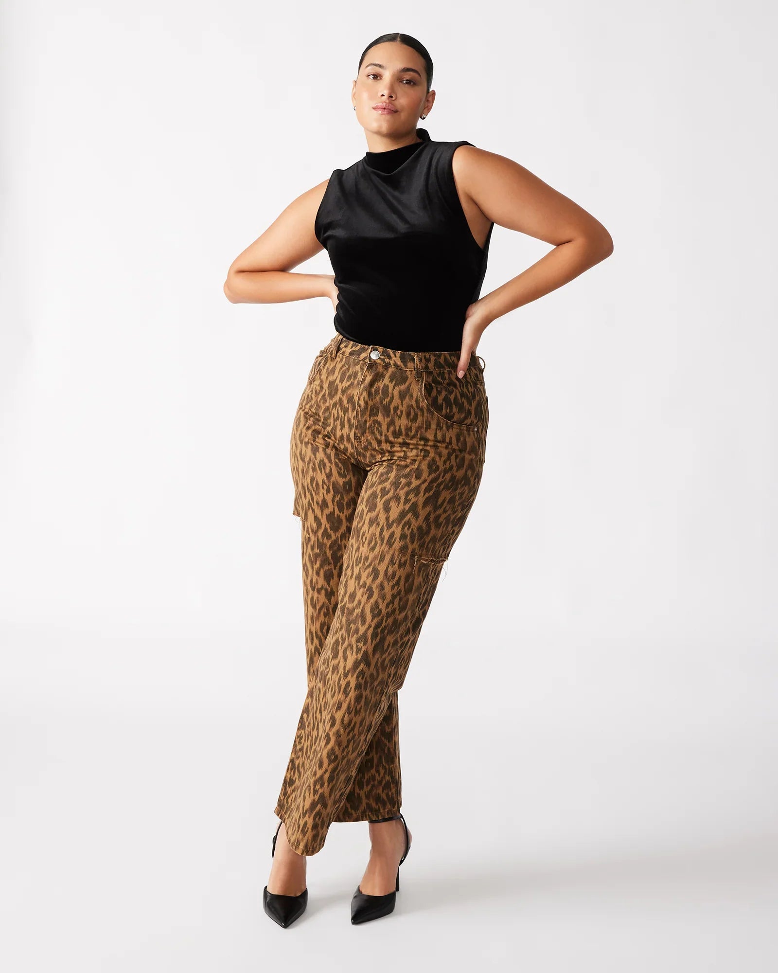 NIKOLA TOP BLACK - Clothing - Steve Madden Canada