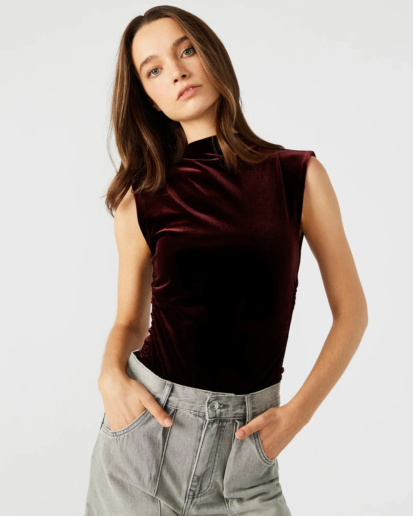 NIKOLA TOP WINE - Clothing - Steve Madden Canada