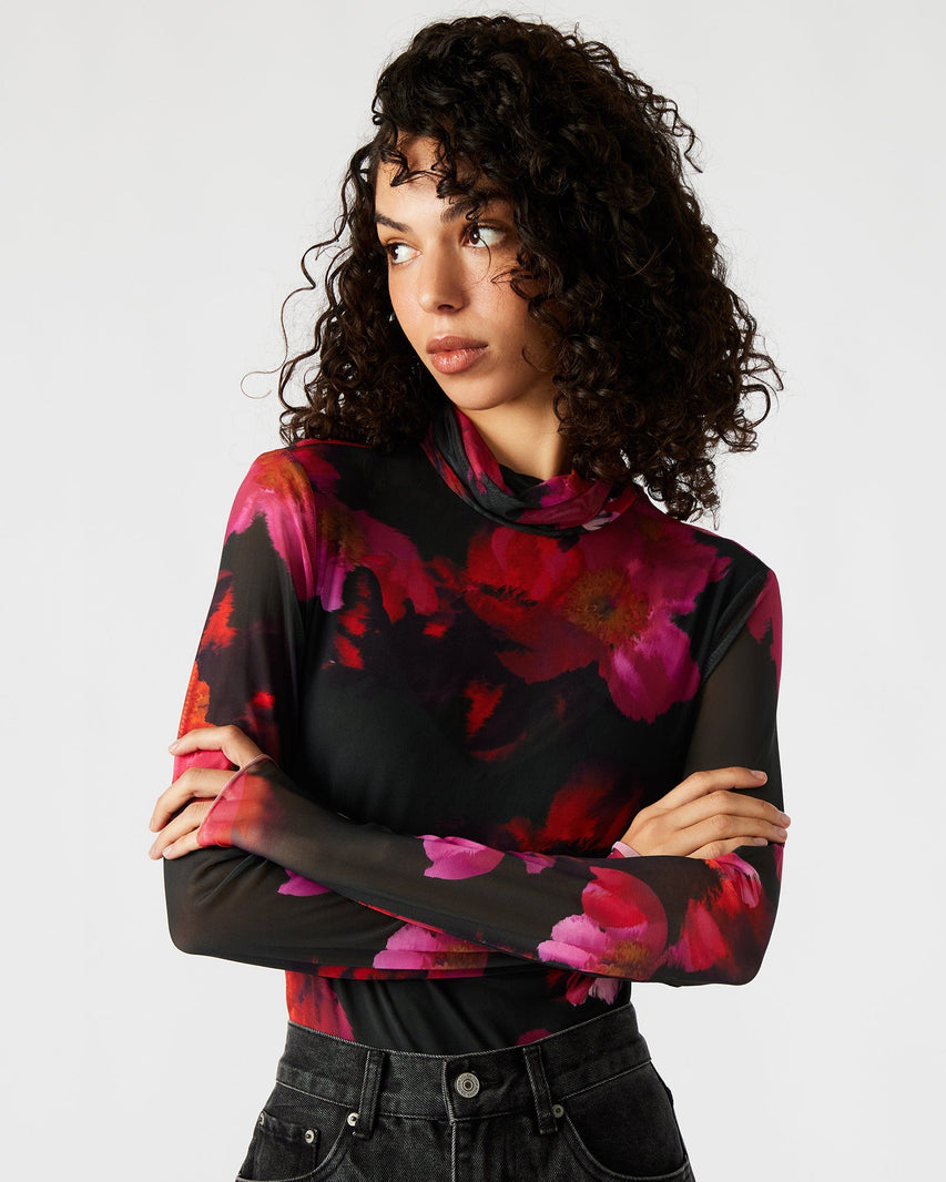 LUELLA BODYSUIT PINK MULTI - Clothing - Steve Madden Canada