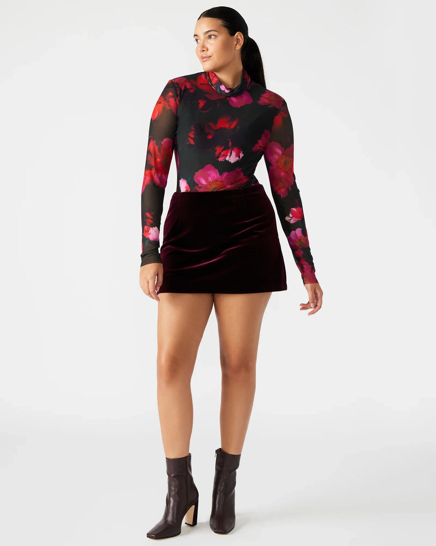 LUELLA BODYSUIT PINK MULTI - Clothing - Steve Madden Canada