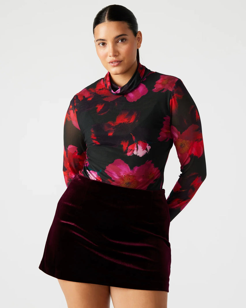 LUELLA BODYSUIT PINK MULTI - Clothing - Steve Madden Canada