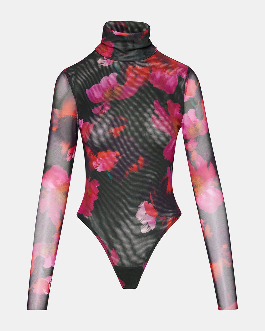LUELLA BODYSUIT PINK MULTI - Clothing - Steve Madden Canada