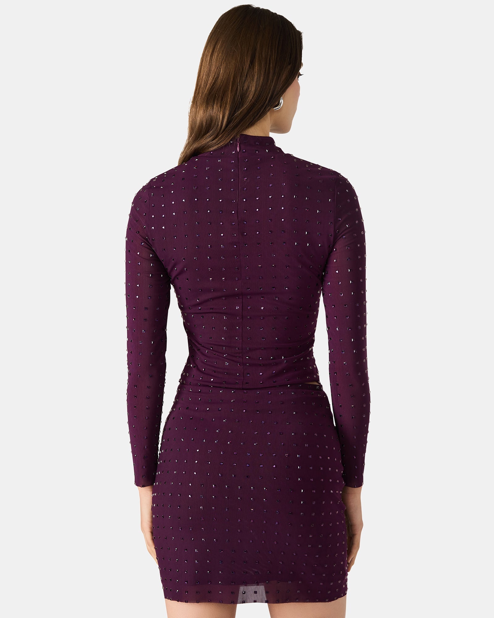 MELVINA TOP PURPLE - Clothing - Steve Madden Canada