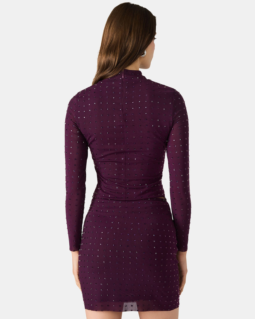 MELVINA TOP PURPLE - Clothing - Steve Madden Canada