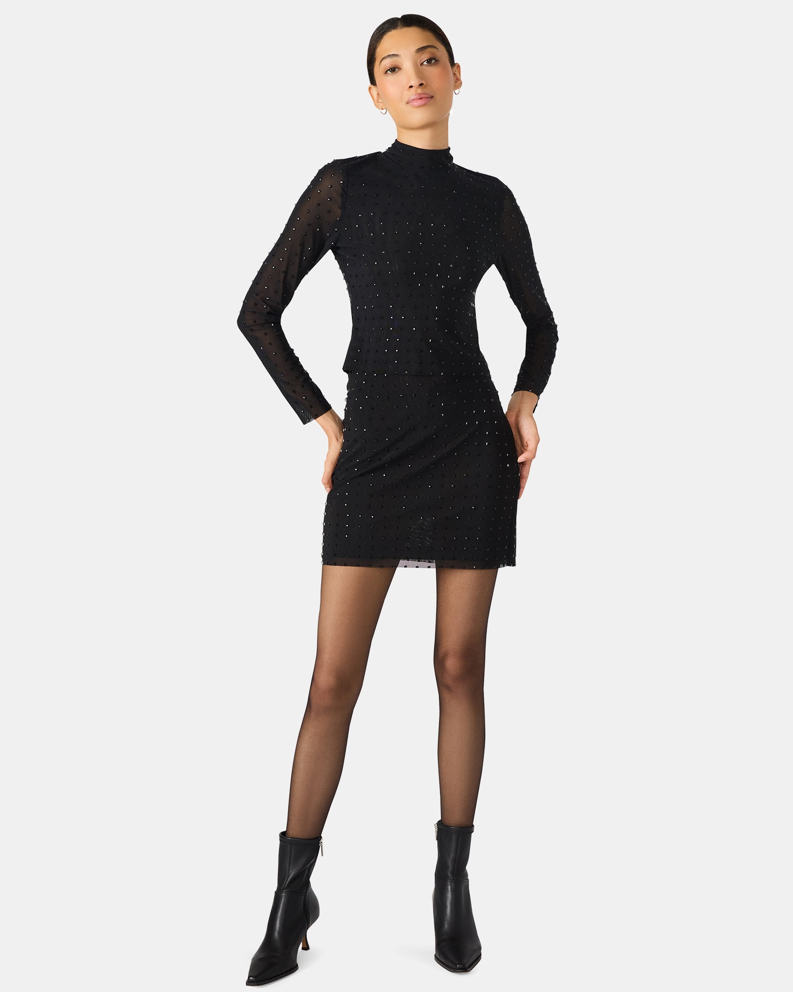 MELVINA TOP BLACK - Clothing - Steve Madden Canada
