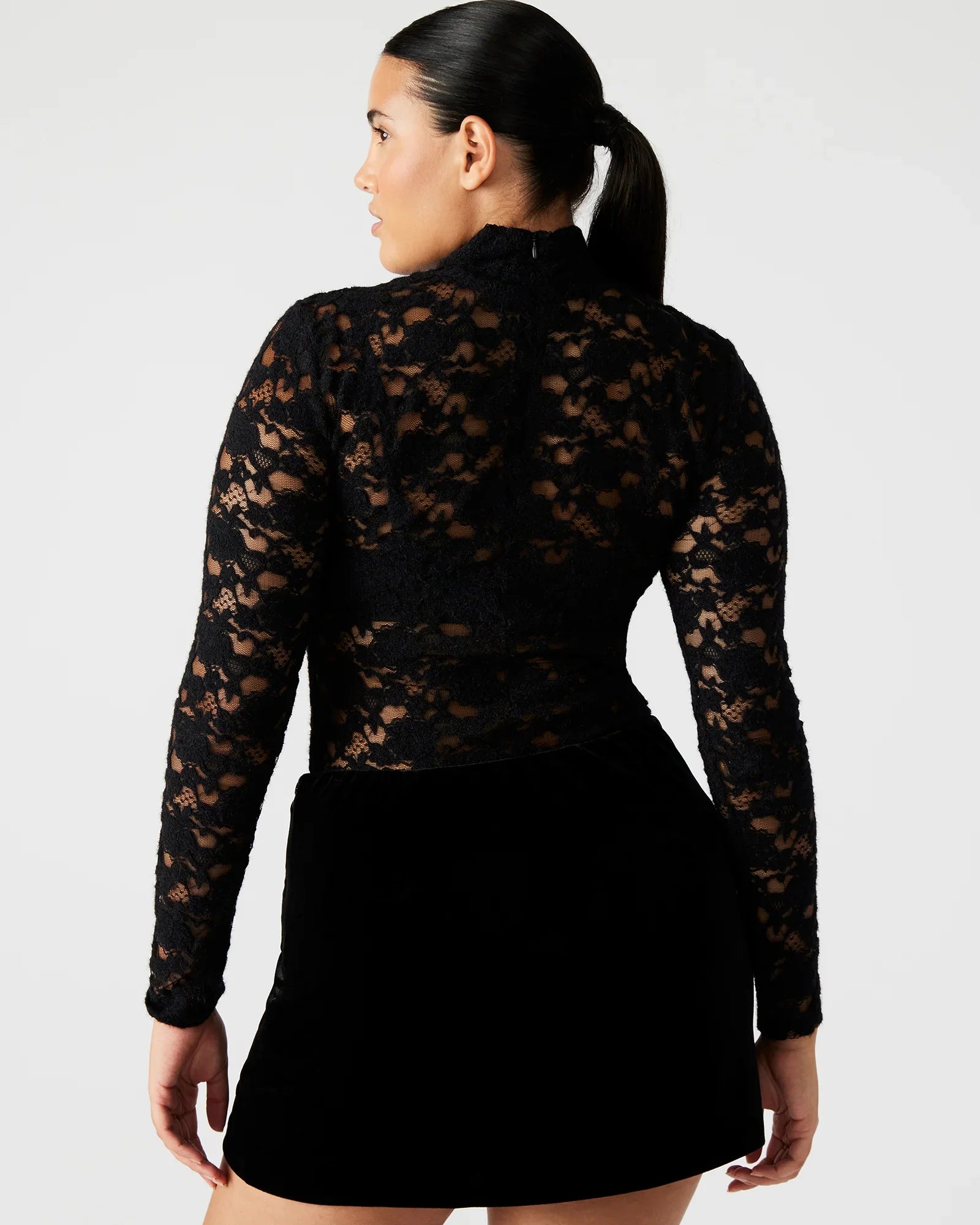 CASSIE BODYSUIT BLACK - Clothing - Steve Madden Canada
