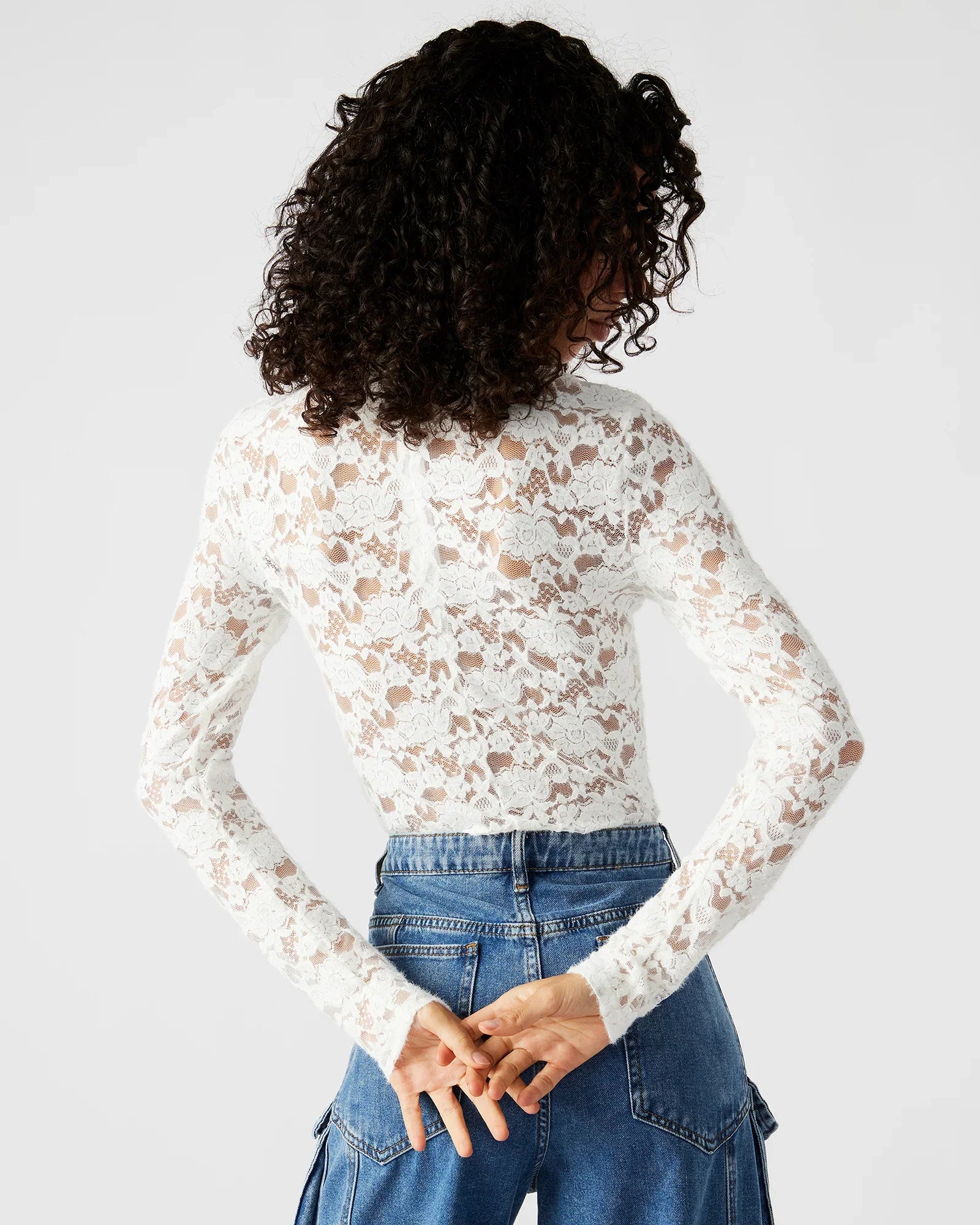 CASSIE BODYSUIT IVORY - Clothing - Steve Madden Canada