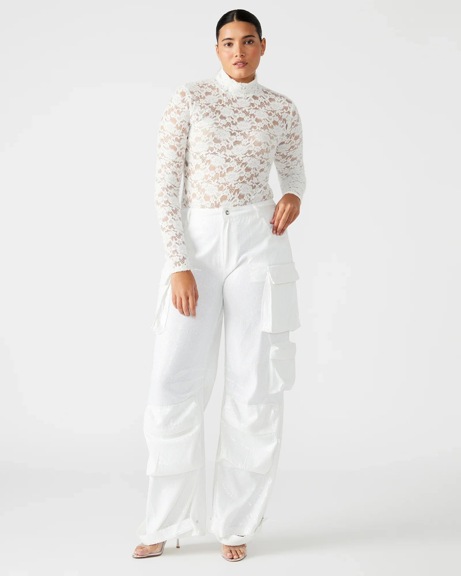CASSIE BODYSUIT IVORY - Clothing - Steve Madden Canada