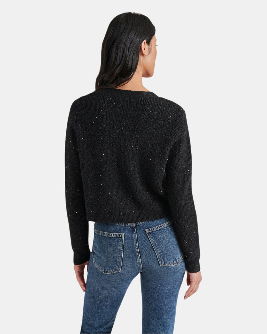 AERO CARDIGAN CHARCOAL - Clothing - Steve Madden Canada