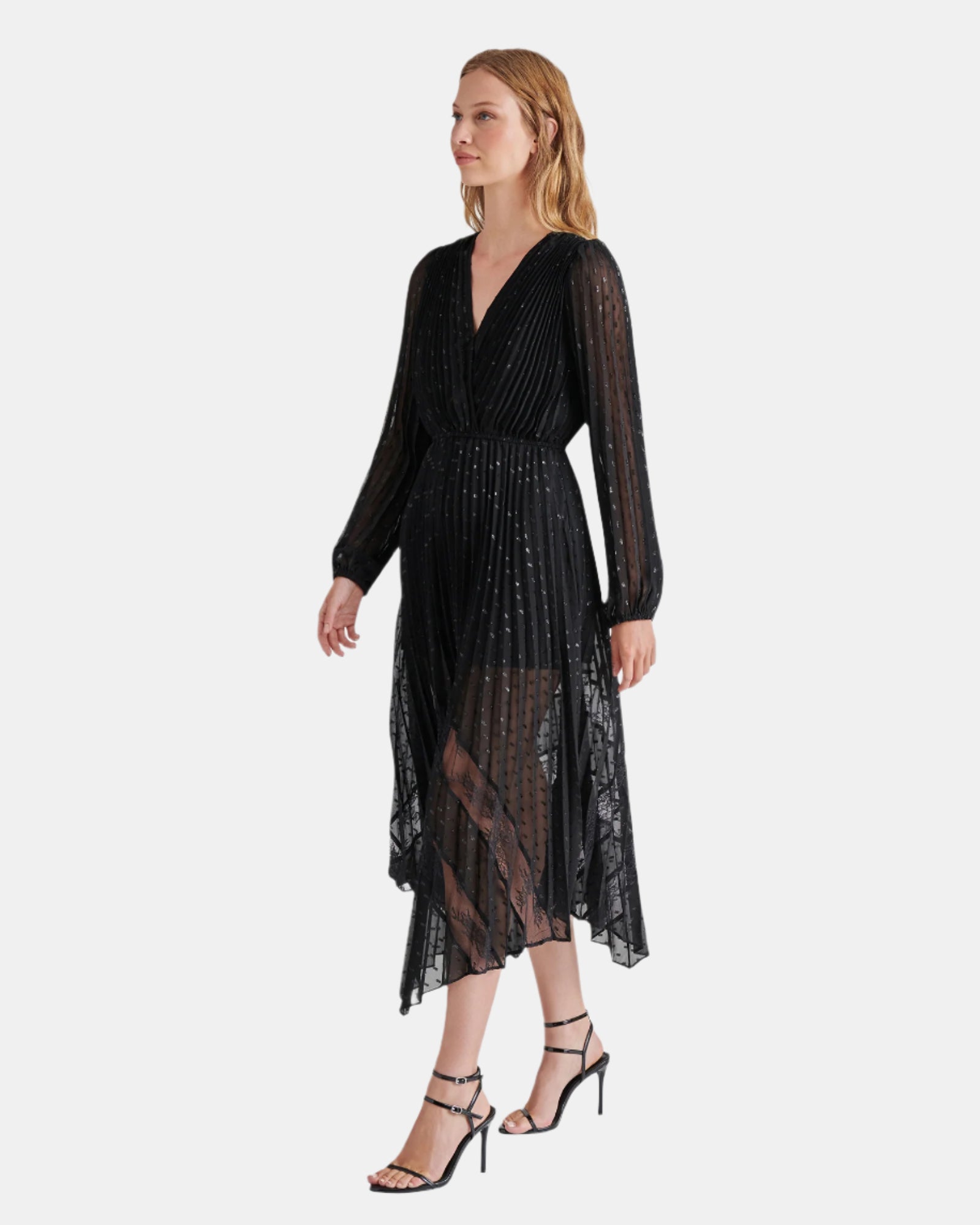 ARI DRESS BLACK - Clothing - Steve Madden Canada