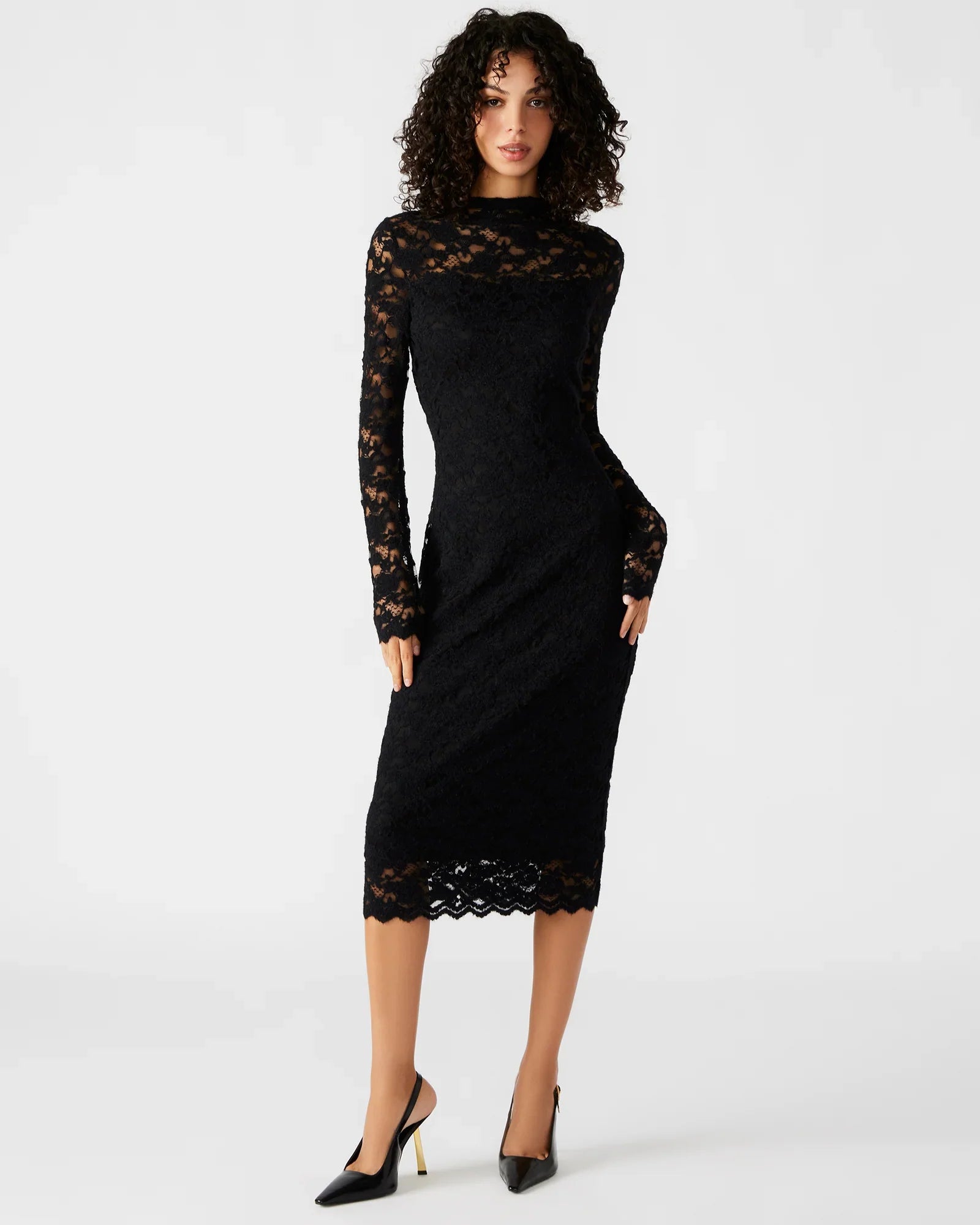 VIVIENNE DRESS BLACK - Clothing - Steve Madden Canada