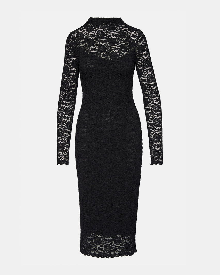 VIVIENNE DRESS BLACK - Clothing - Steve Madden Canada