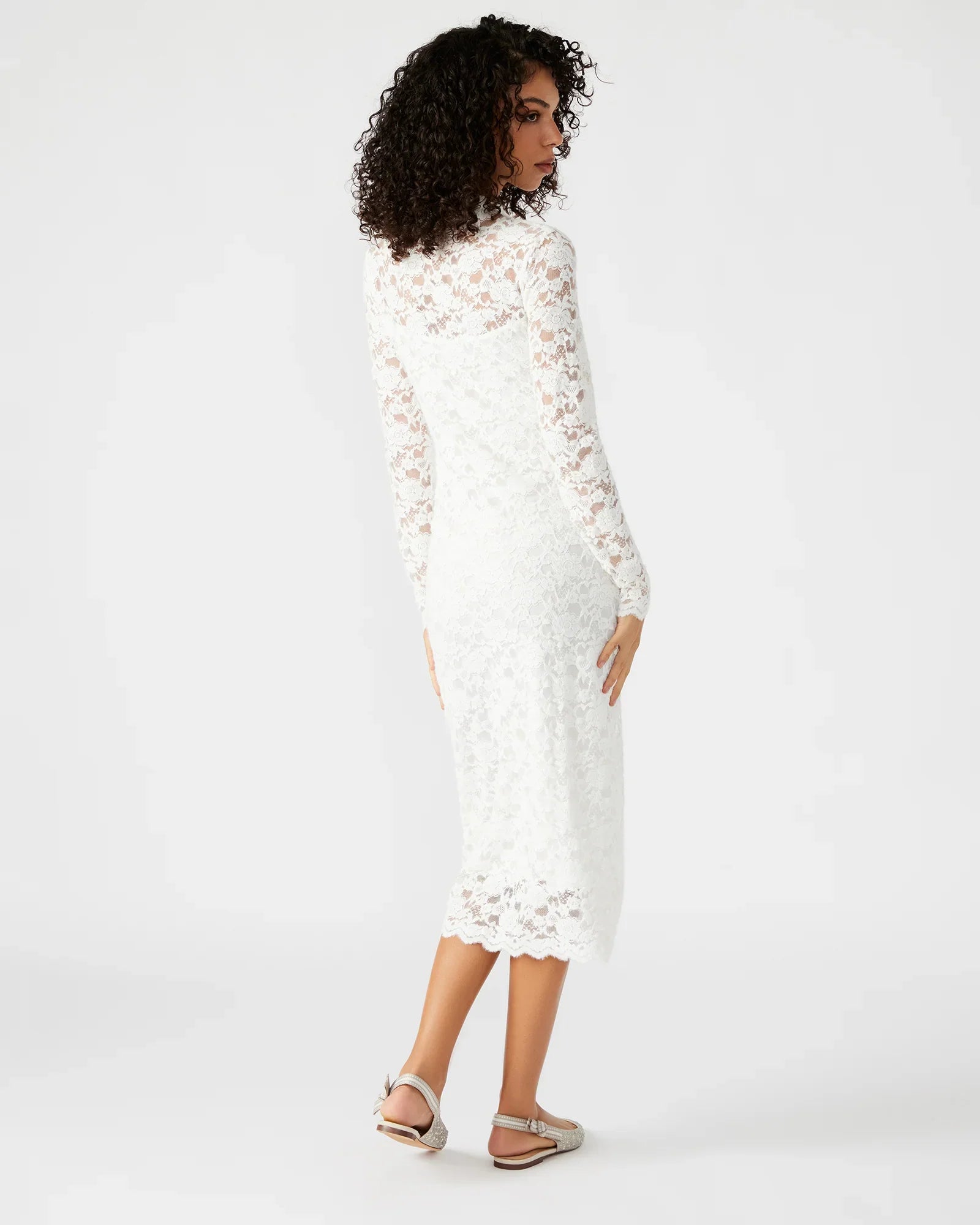 VIVIENNE DRESS IVORY - Clothing - Steve Madden Canada