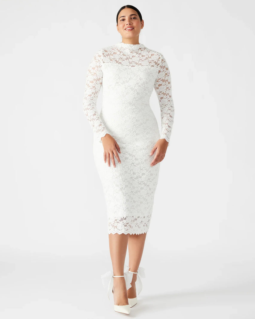 VIVIENNE DRESS IVORY - Clothing - Steve Madden Canada