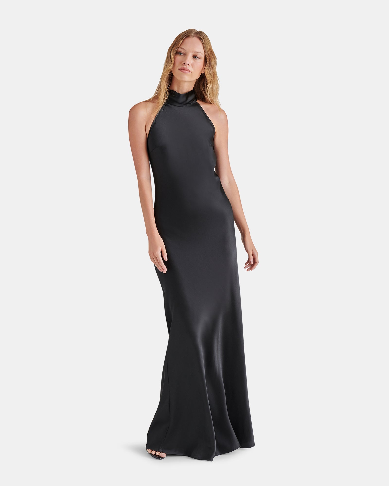 LARA DRESS BLACK - Clothing - Steve Madden Canada