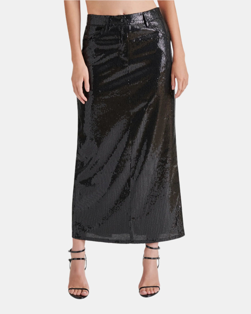 REID SKIRT BLACK - Clothing - Steve Madden Canada