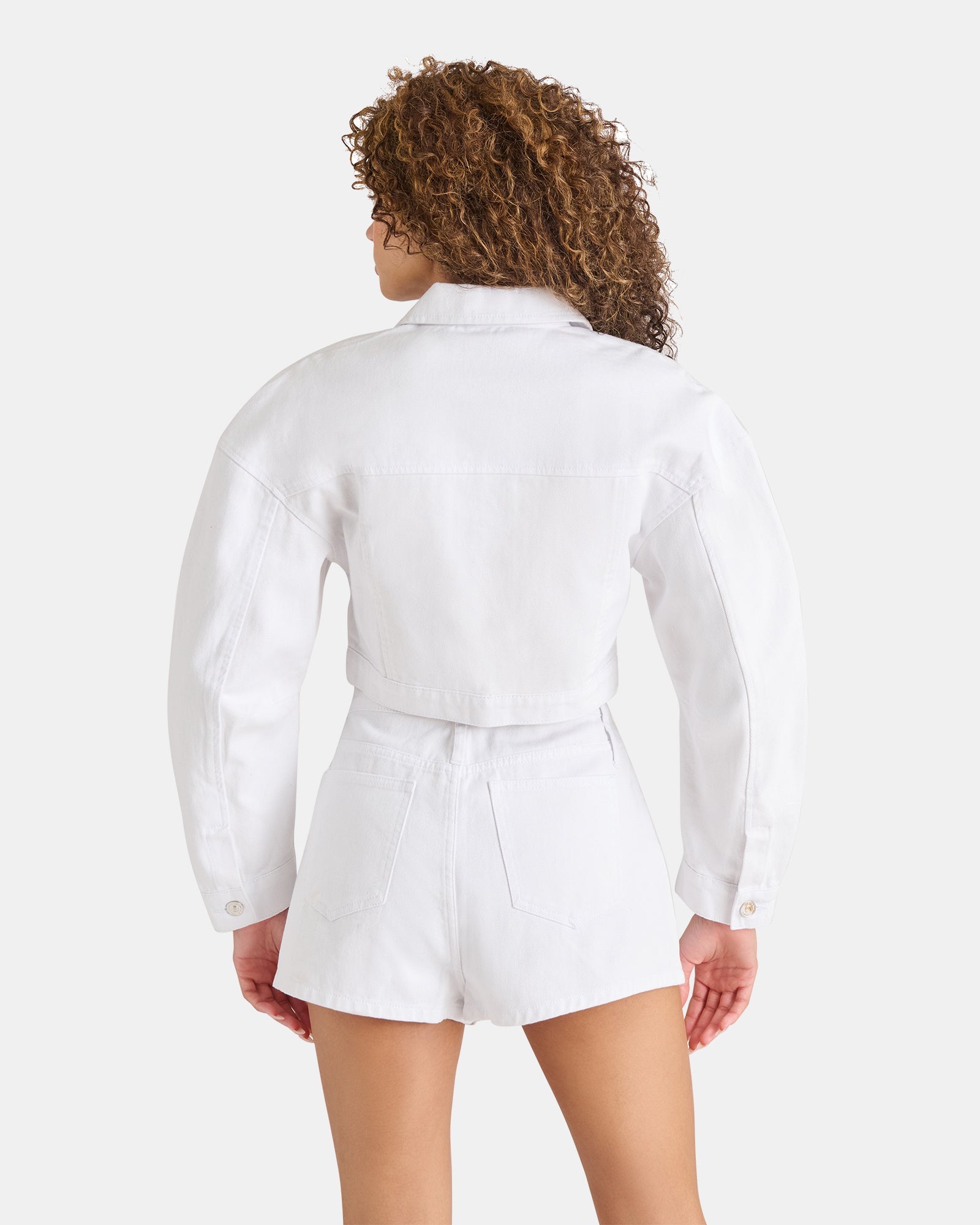 DAMIANI JACKET WHITE - Clothing - Steve Madden Canada