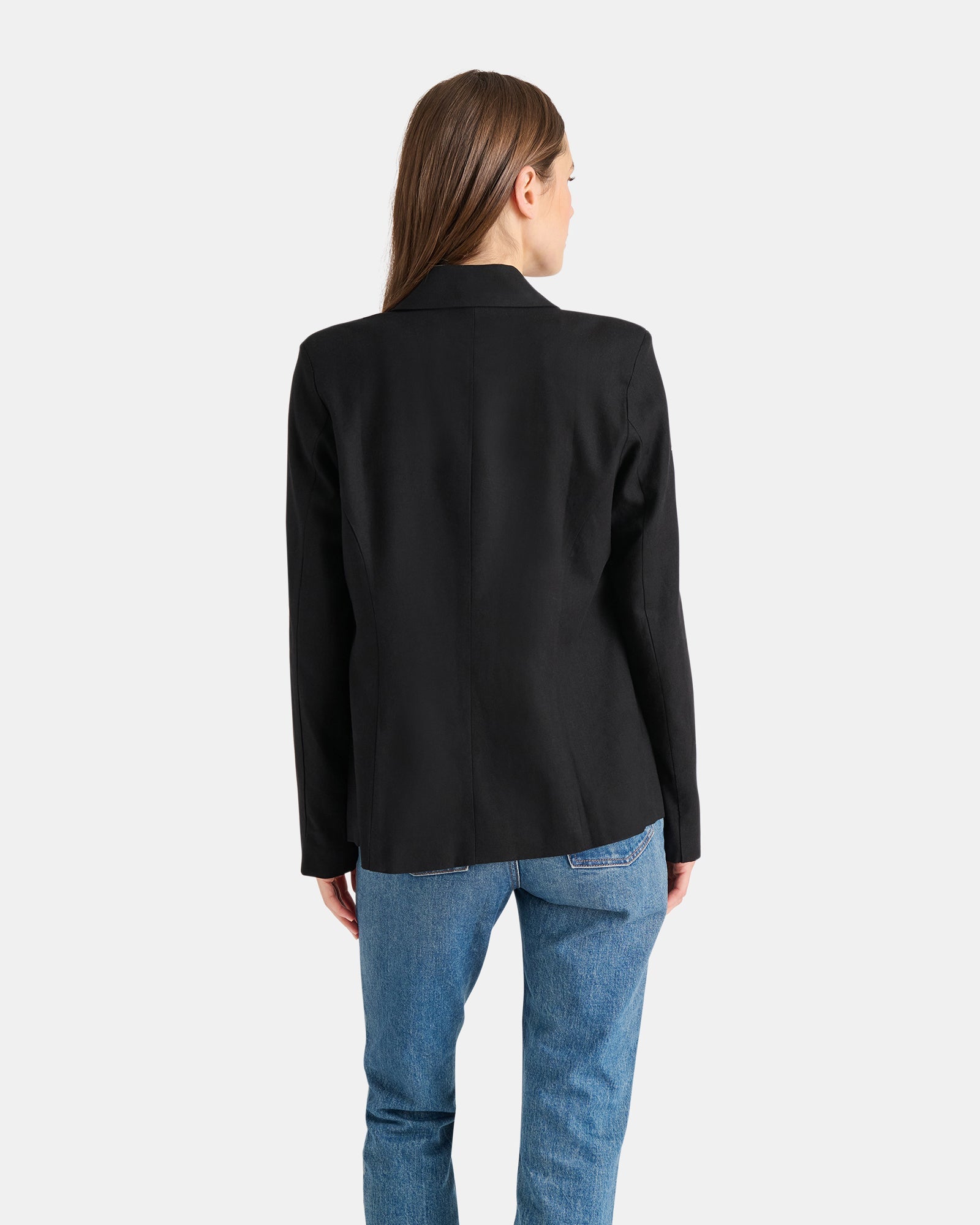 PAYTONN BLAZER BLACK - Clothing - Steve Madden Canada