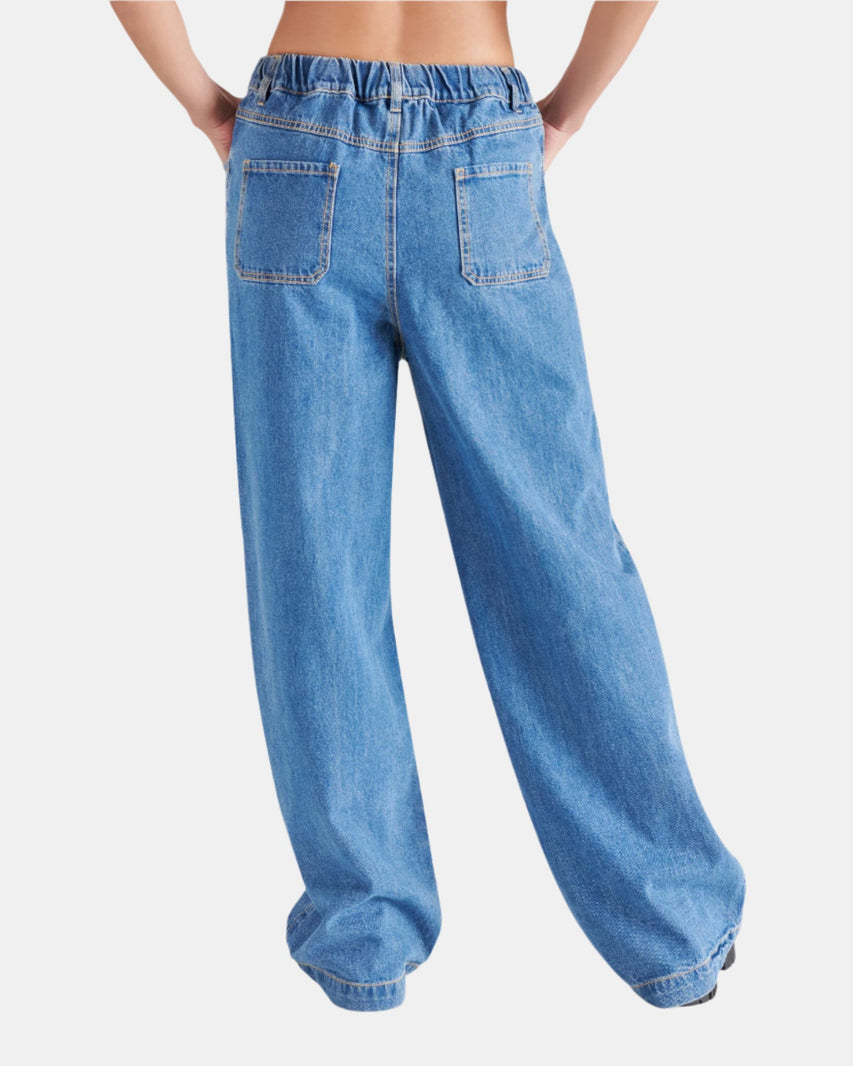 MINORCA PANT BLUE - Clothing - Steve Madden Canada