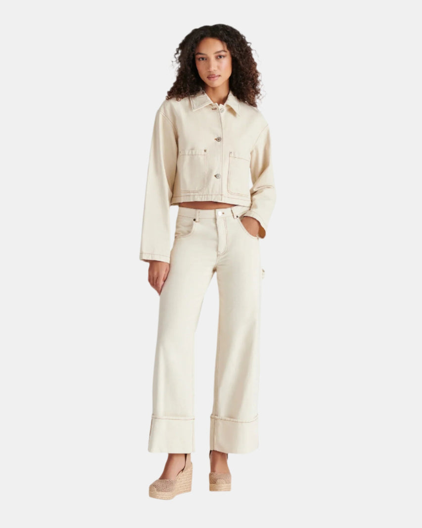 BRIAH PANT NATURAL - Clothing - Steve Madden Canada
