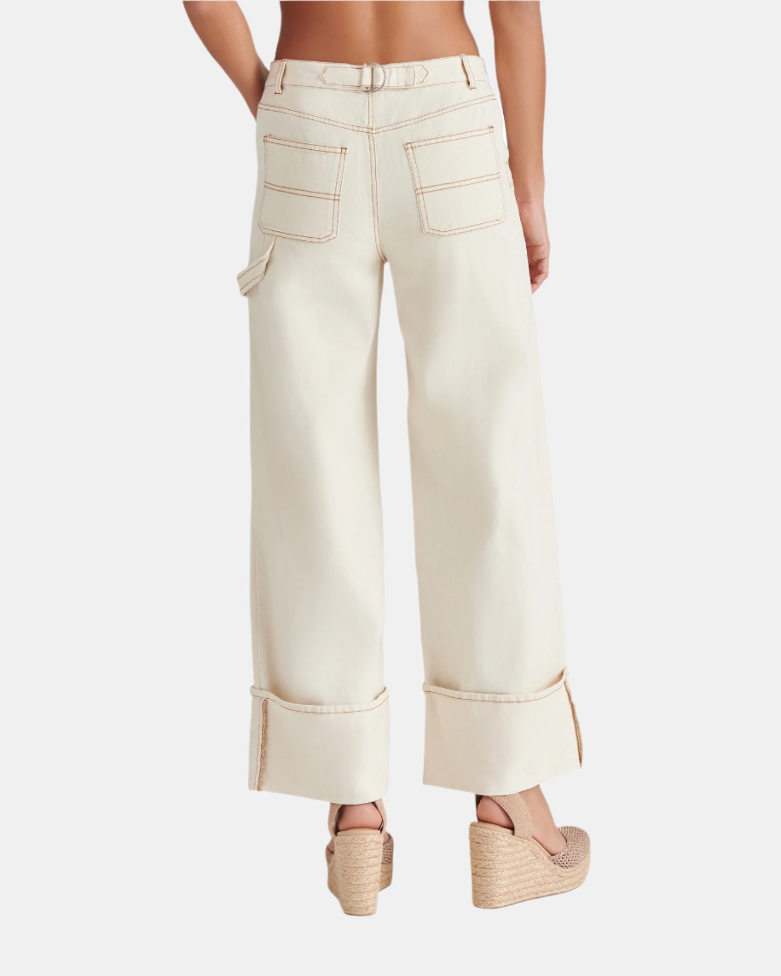 BRIAH PANT NATURAL - Clothing - Steve Madden Canada