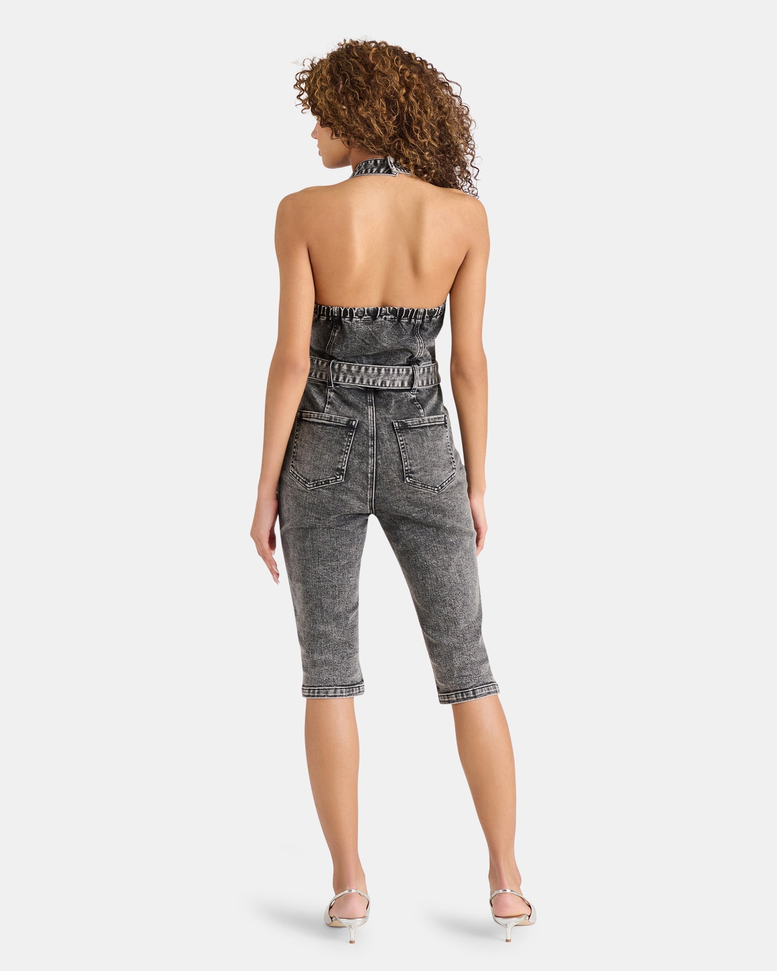 RIKITA JUMPSUIT BLACK - Clothing - Steve Madden Canada