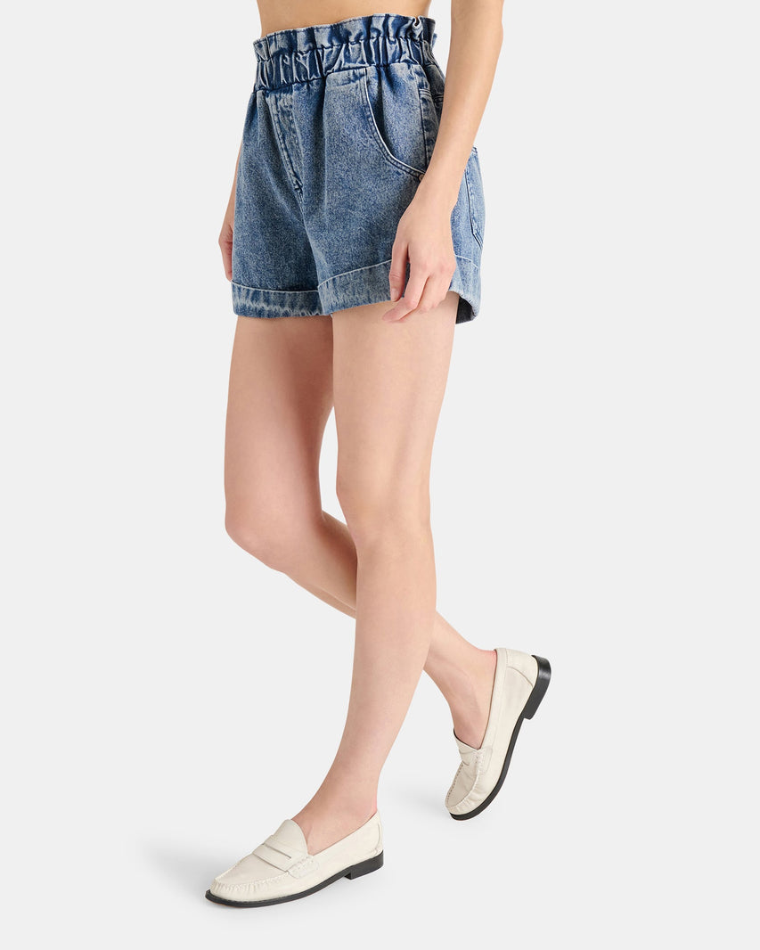 ELARE SHORTS DENIM - Clothing - Steve Madden Canada