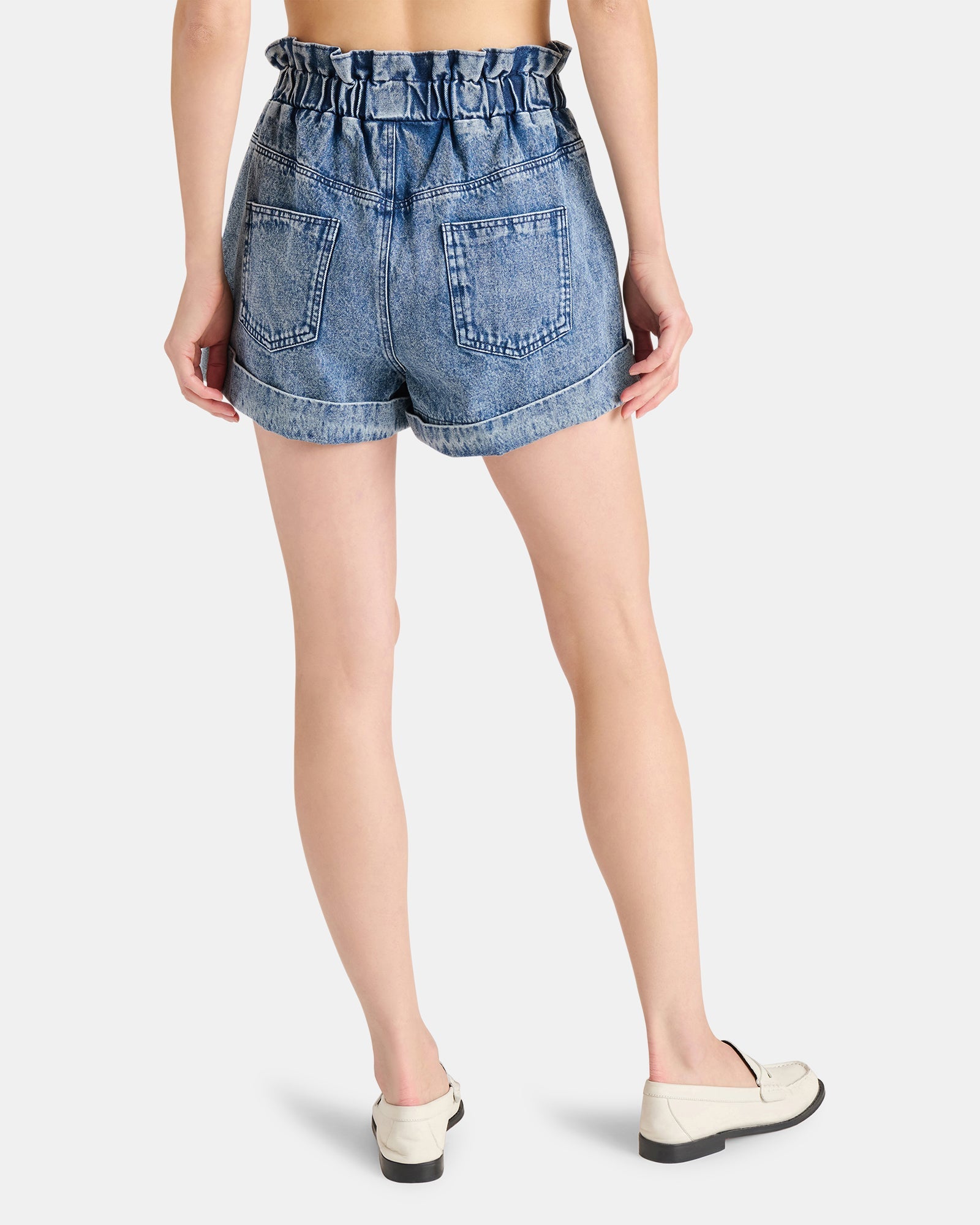 ELARE SHORTS DENIM - Clothing - Steve Madden Canada