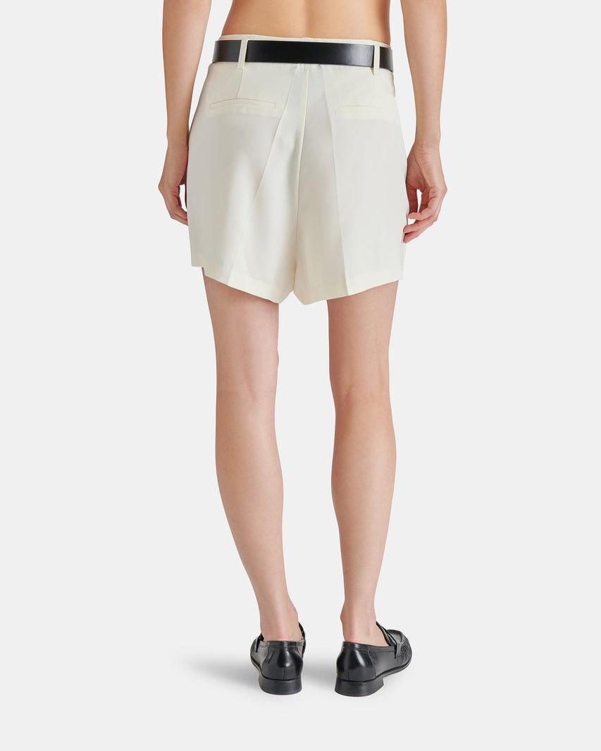 INGRIDA SHORTS WHITE - Clothing - Steve Madden Canada