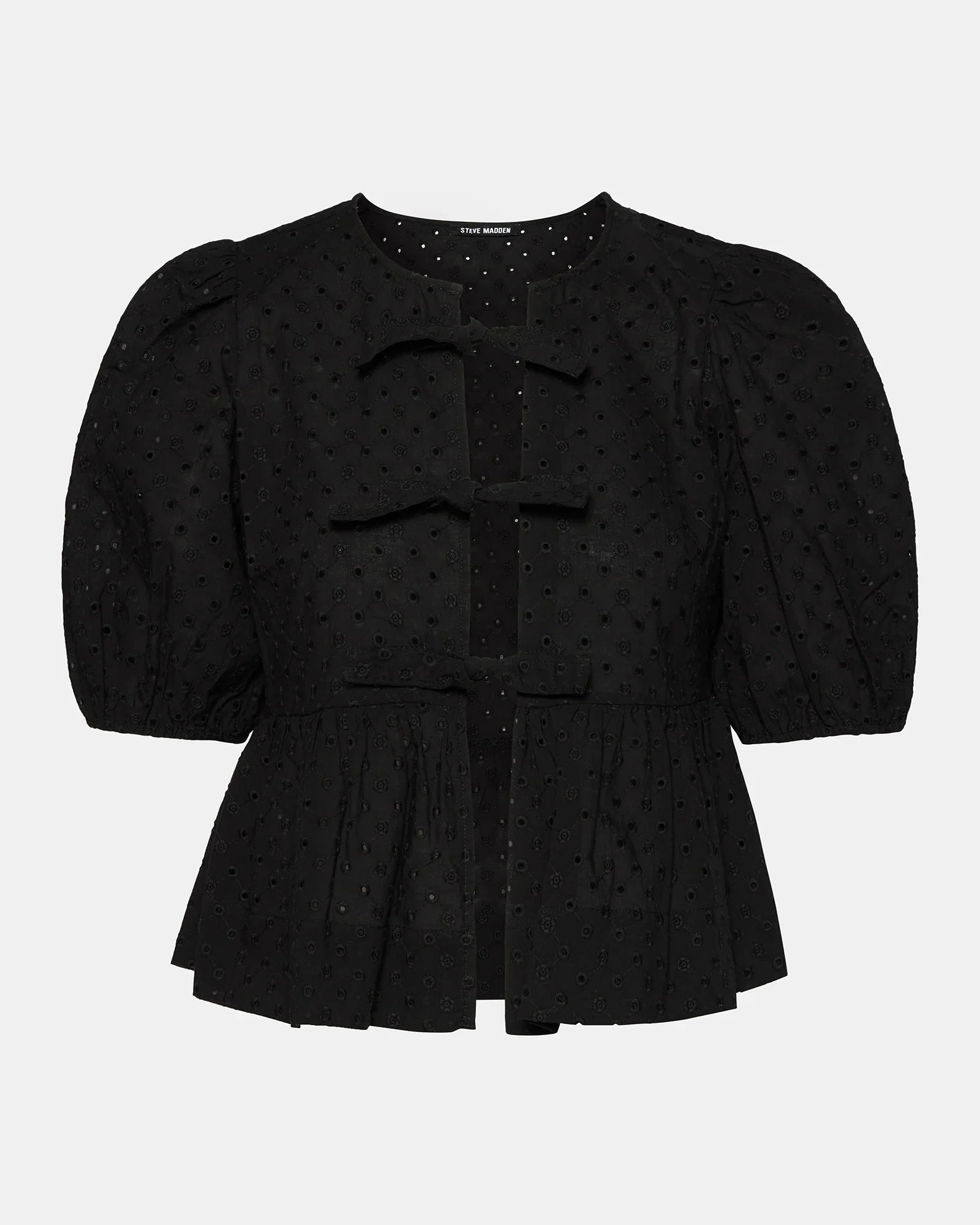 PAULA TOP BLACK - Clothing - Steve Madden Canada