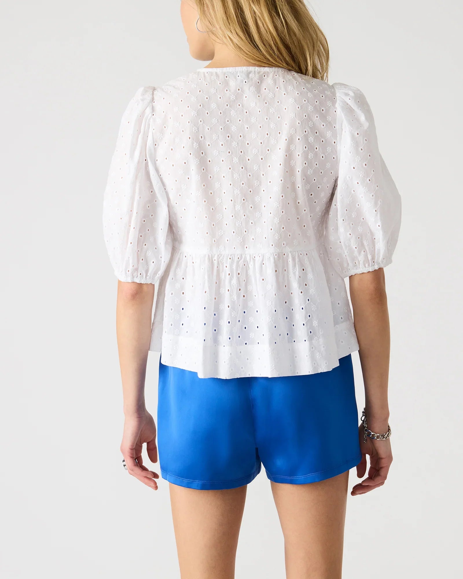 PAULA TOP WHITE - Clothing - Steve Madden Canada