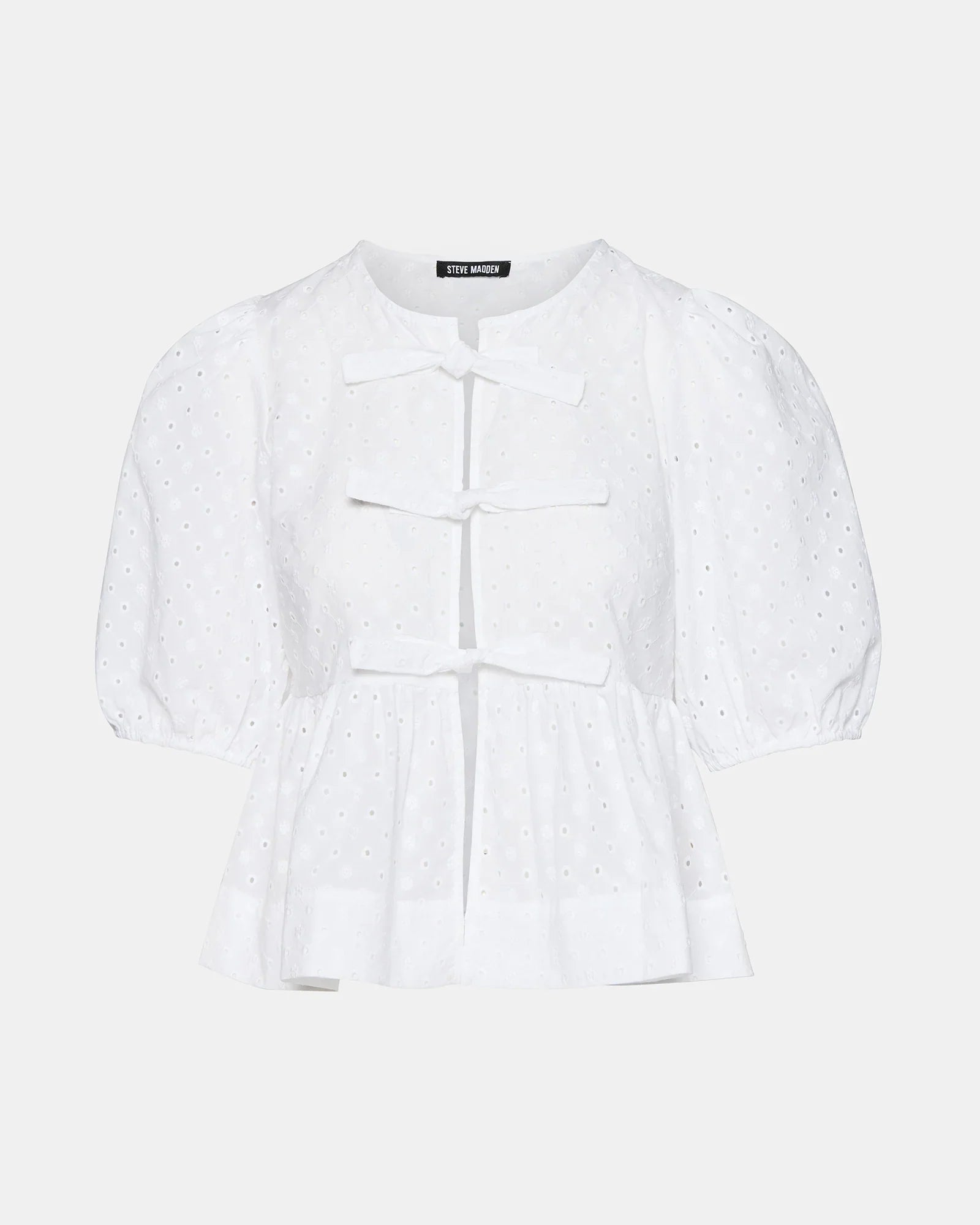 PAULA TOP WHITE - Clothing - Steve Madden Canada