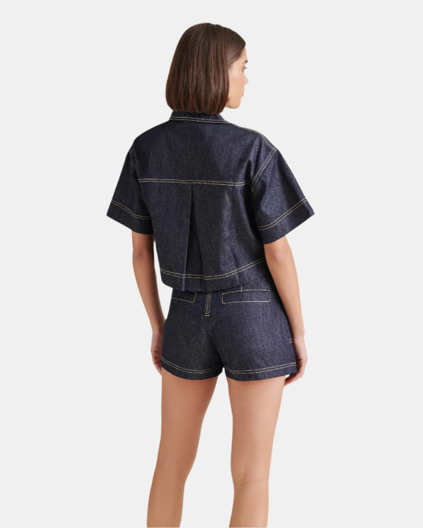 JAI TOP INDIGO - Clothing - Steve Madden Canada
