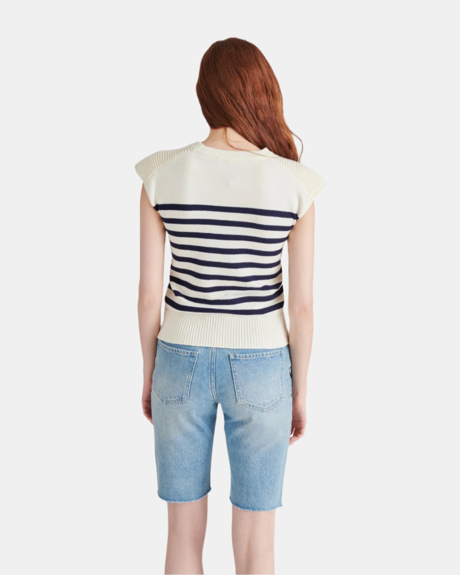 TOMAS SWEATER IVORY MULTI - Clothing - Steve Madden Canada